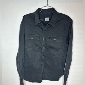 Flint and Tinder Black Bedford Men’s Utility Shirt Jacket Sz XL NWT